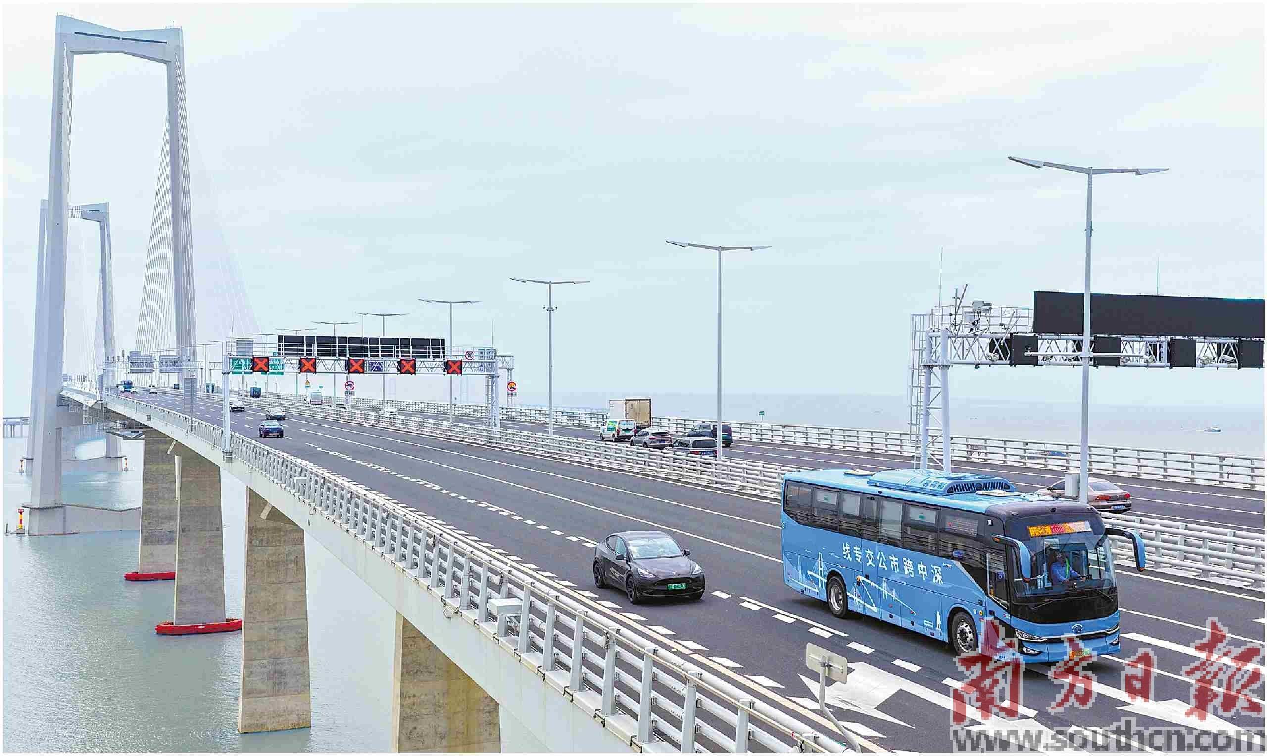 皇冠信用开户_深中跨市公交开通一年多 发送旅客超300万人次