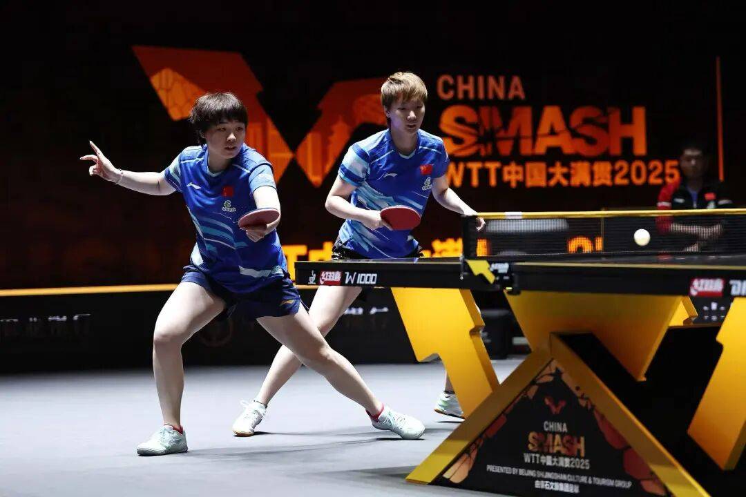 皇冠信用網账号注册_国乒提前锁定混双冠军皇冠信用網账号注册，男、女双打各有3对进4强 | WTT中国大满贯双打