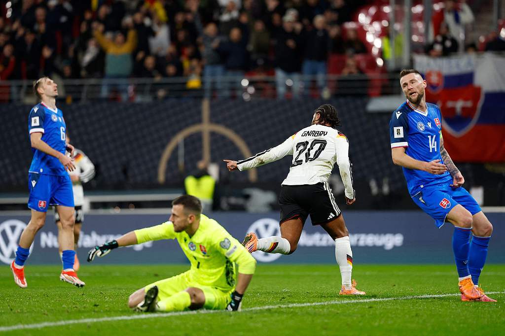 2026世界杯比赛
_世预赛-萨内双响维尔茨两助 德国6-0斯洛伐克直通世界杯