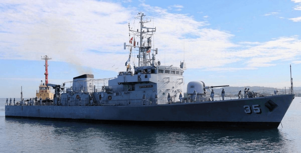 正版皇冠信用网_菲律宾炫耀光电“锁定”054A正版皇冠信用网，一看位置，原来已到菲军“家门口”了！